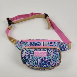 Simply Southern Collection‎ Beach Shells Fanny Waist Pack 3 Pockets Lined
